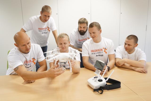 Fagskolen Innlandet Anlegg Studenter Drone Fagskolen Innlandet Anlegg Studenter Drone